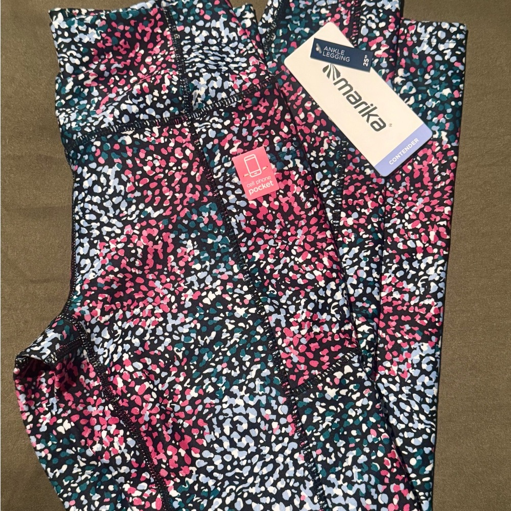 Marika Multicolor Patterned Leggings